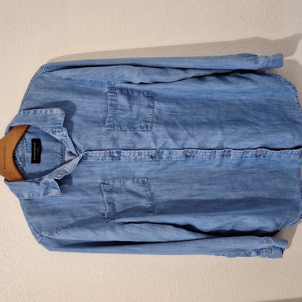 Boyfriend fit button up